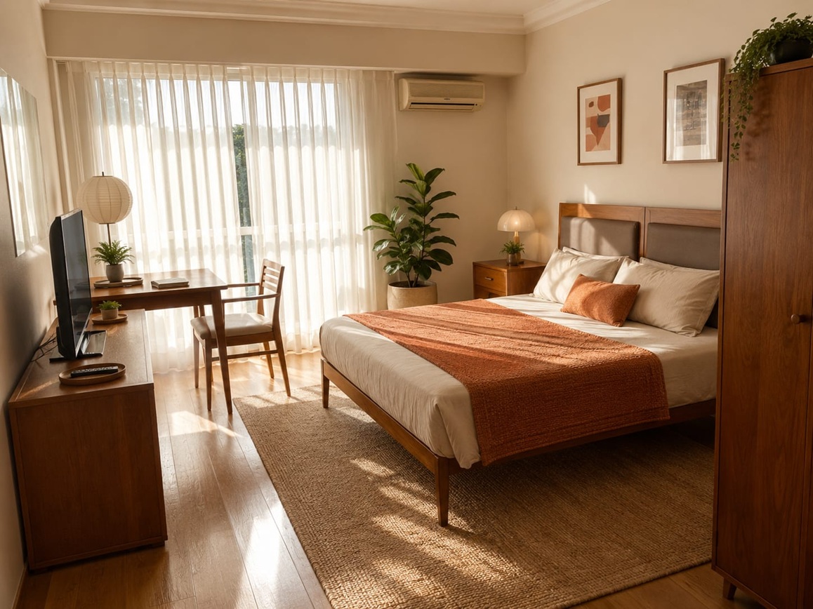 Sala de relajación con luz natural cálida y decoración cuidada en Hands Secrets
